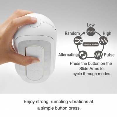 Tenga Flip Zero 電子震動版飛機杯 (白色)